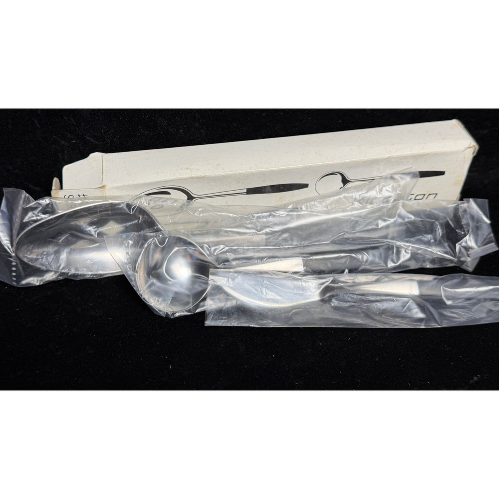 Kingston Stainless-3 Piece Serving Set: Slotted Spoon Ladle Server Knife, NIB